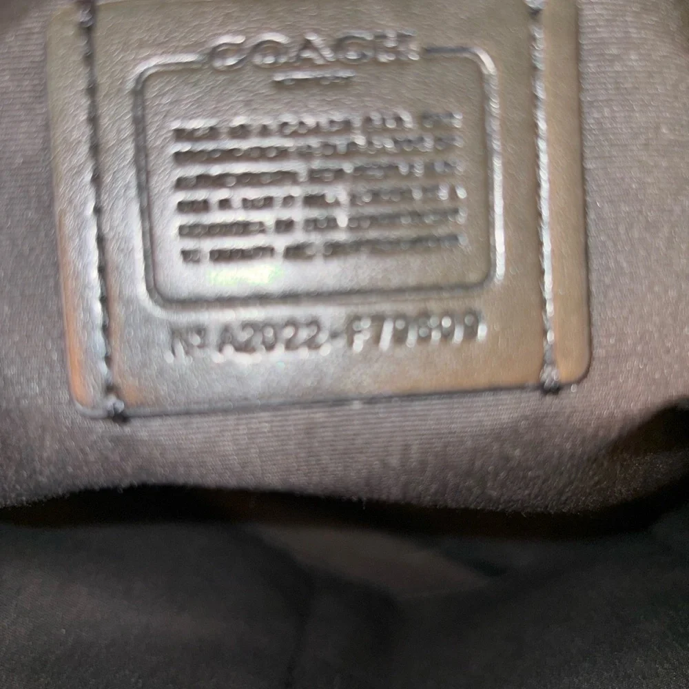 Coach Dark Brown Signature Tote - Picture 9 of 9